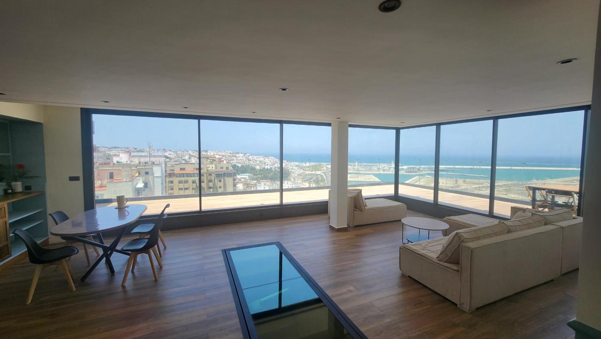 טנג'יר Magnifique Penthouse 160M2 Terrasse 90M2 Vue Mer מראה חיצוני תמונה