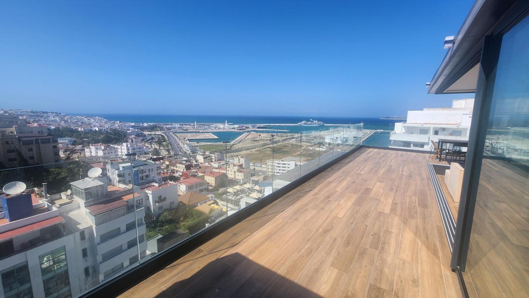 טנג'יר Magnifique Penthouse 160M2 Terrasse 90M2 Vue Mer מראה חיצוני תמונה