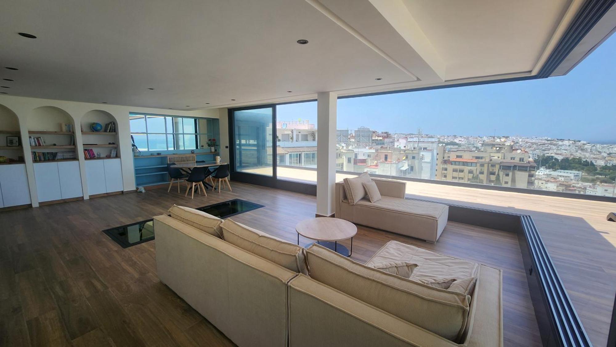 טנג'יר Magnifique Penthouse 160M2 Terrasse 90M2 Vue Mer מראה חיצוני תמונה