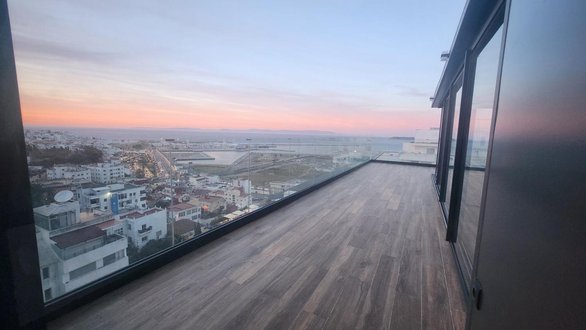 טנג'יר Magnifique Penthouse 160M2 Terrasse 90M2 Vue Mer מראה חיצוני תמונה