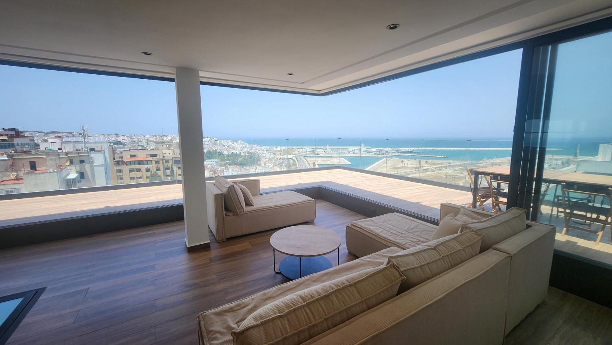 טנג'יר Magnifique Penthouse 160M2 Terrasse 90M2 Vue Mer מראה חיצוני תמונה