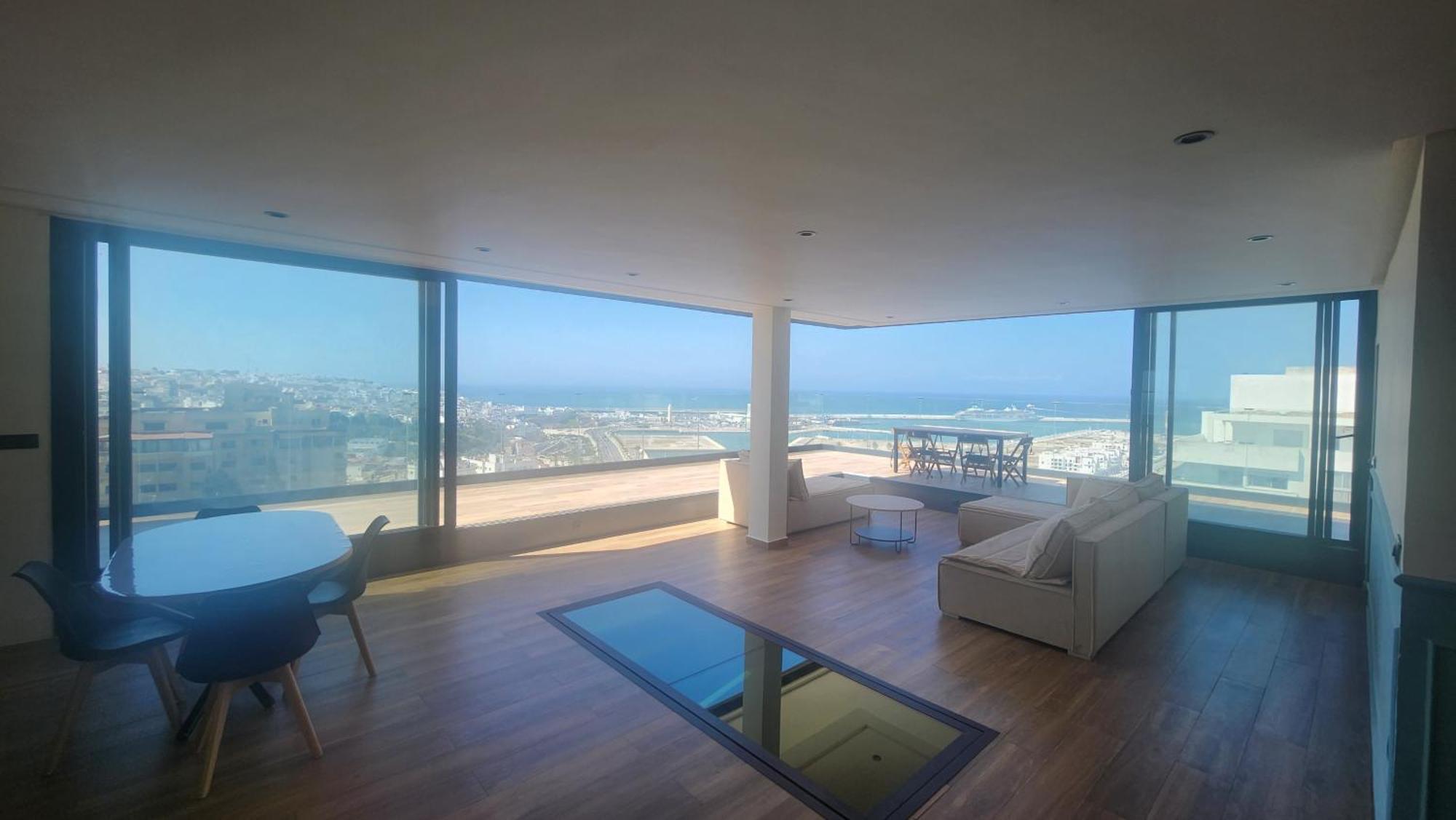 טנג'יר Magnifique Penthouse 160M2 Terrasse 90M2 Vue Mer מראה חיצוני תמונה