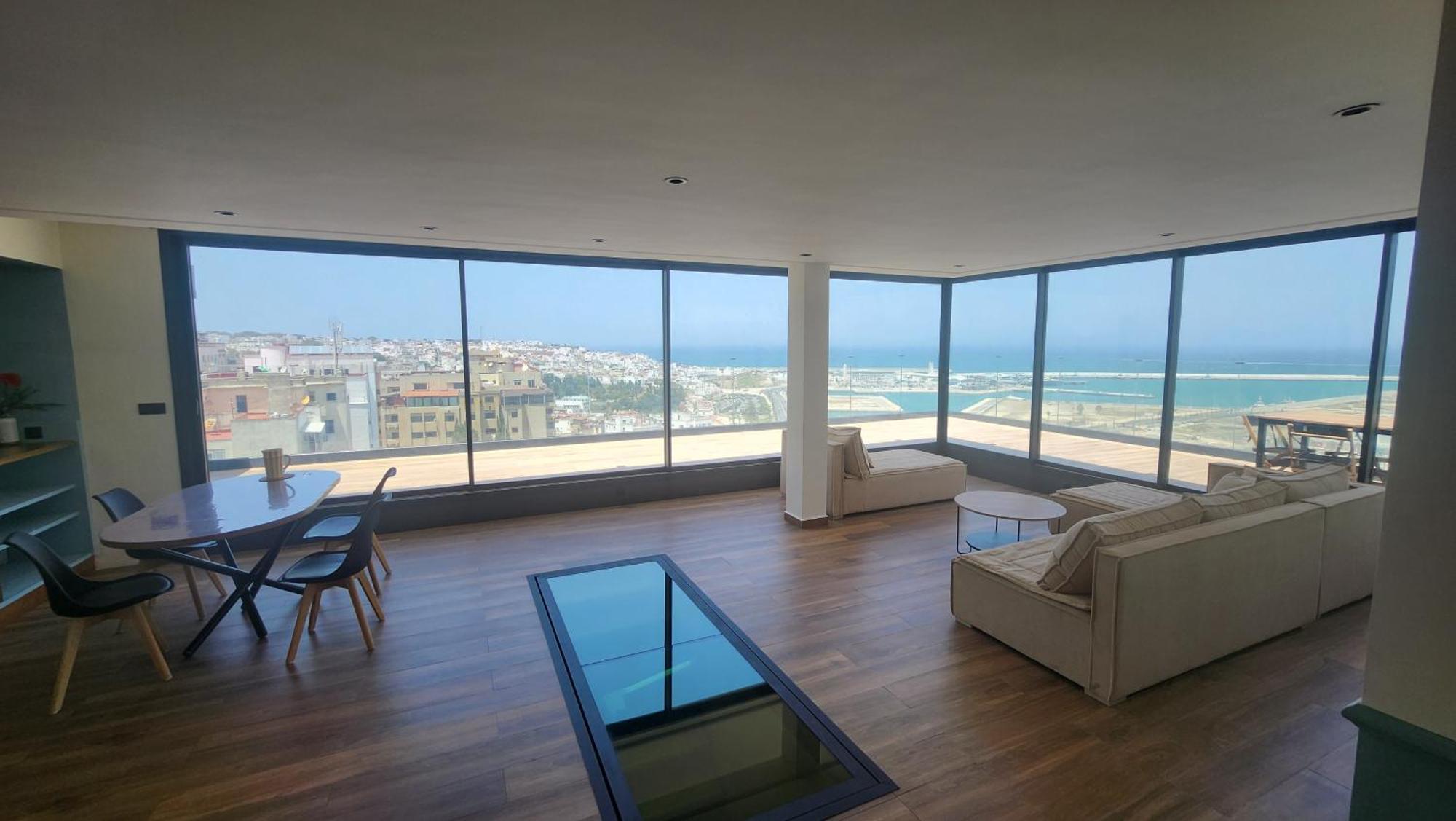 טנג'יר Magnifique Penthouse 160M2 Terrasse 90M2 Vue Mer מראה חיצוני תמונה