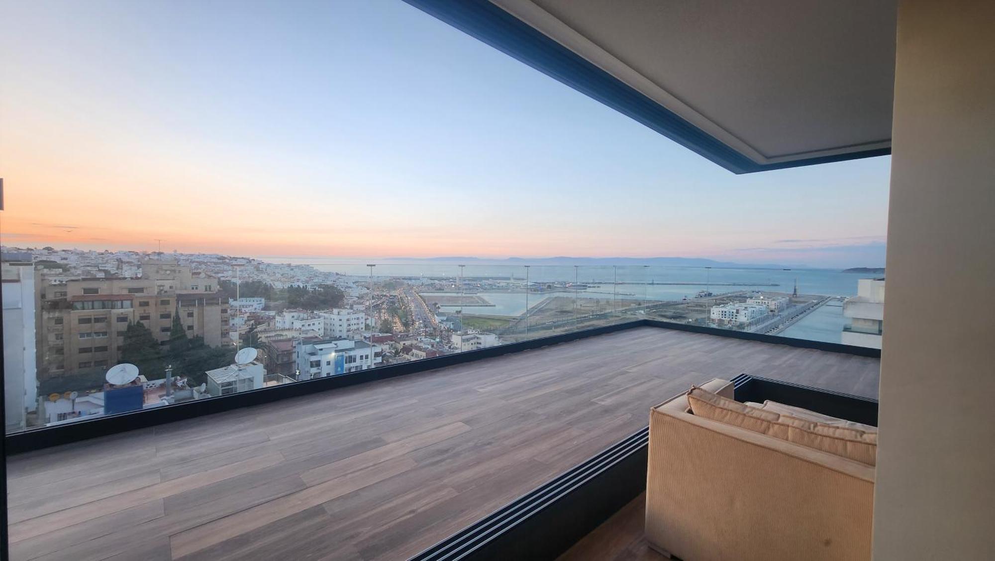טנג'יר Magnifique Penthouse 160M2 Terrasse 90M2 Vue Mer מראה חיצוני תמונה