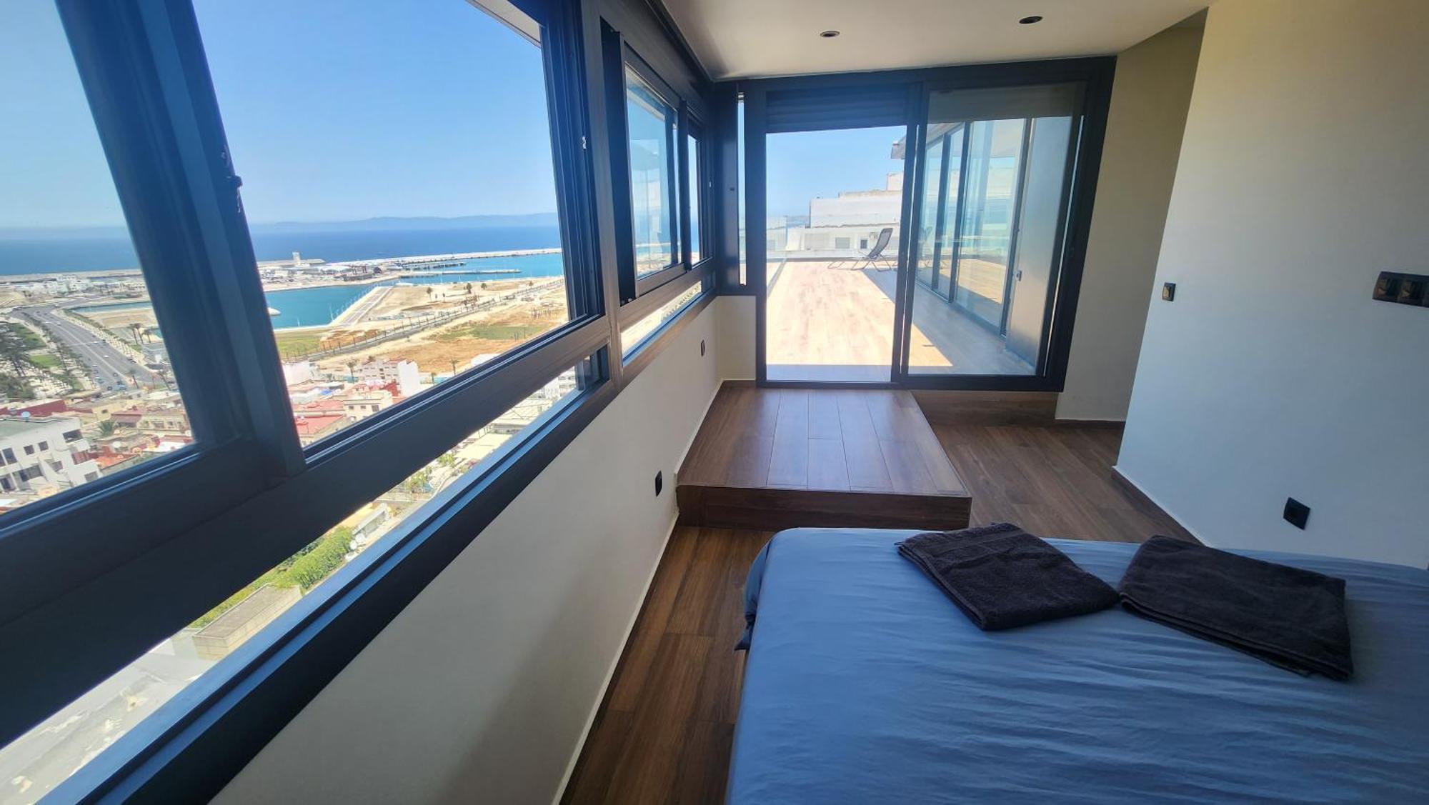 טנג'יר Magnifique Penthouse 160M2 Terrasse 90M2 Vue Mer מראה חיצוני תמונה