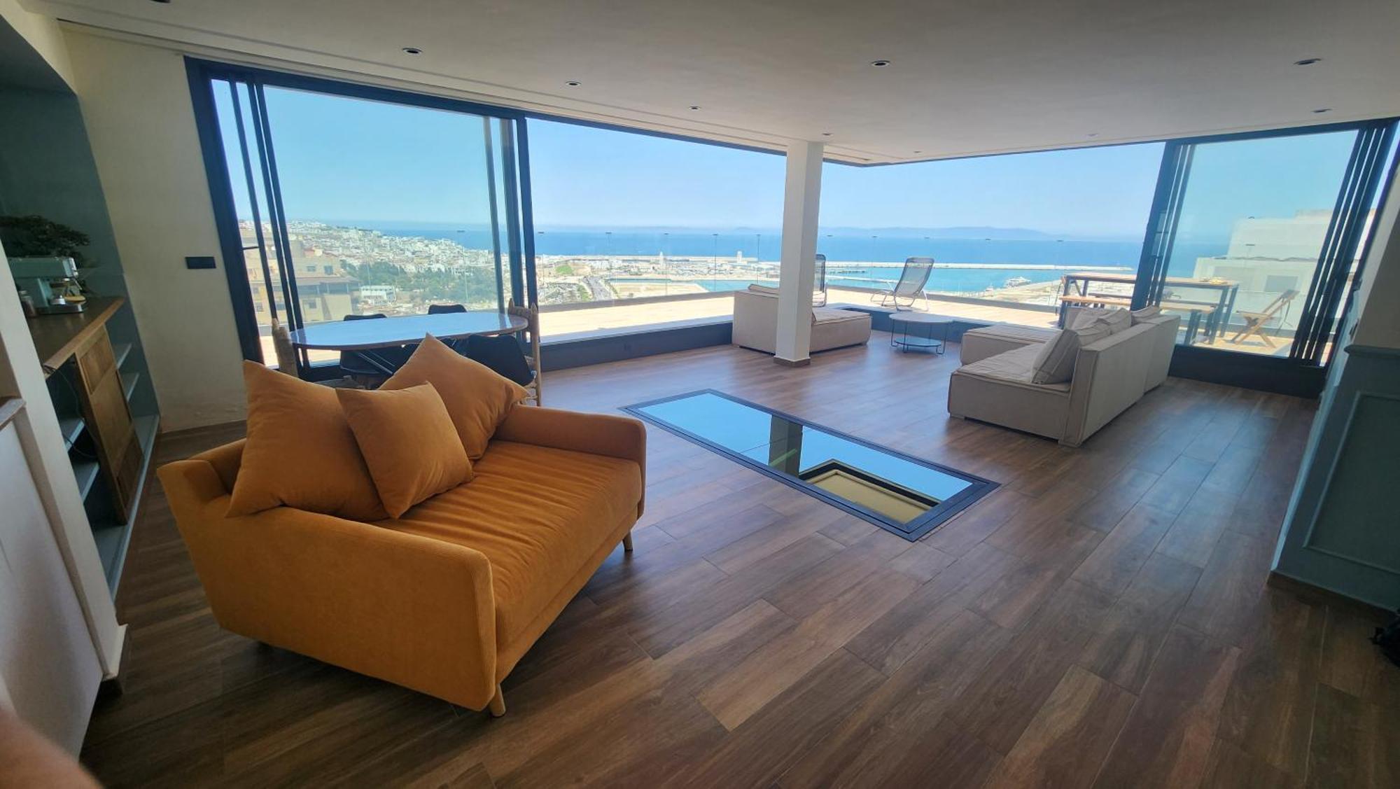 טנג'יר Magnifique Penthouse 160M2 Terrasse 90M2 Vue Mer מראה חיצוני תמונה