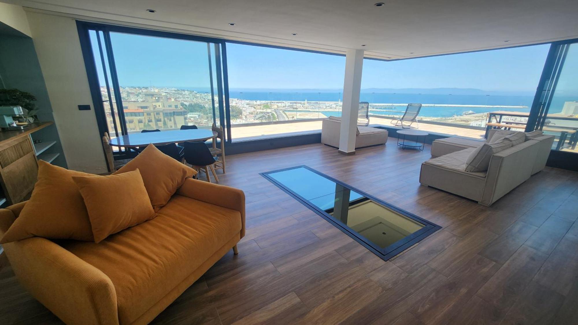 טנג'יר Magnifique Penthouse 160M2 Terrasse 90M2 Vue Mer מראה חיצוני תמונה
